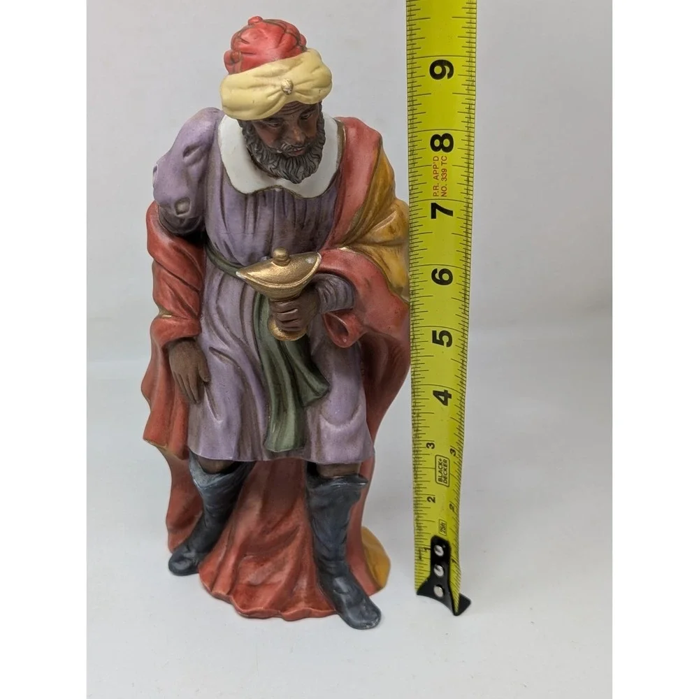 O'Well Grandeur Noel WISE MAN Nativity Set Porcelain Replacement Christmas VTG‎
